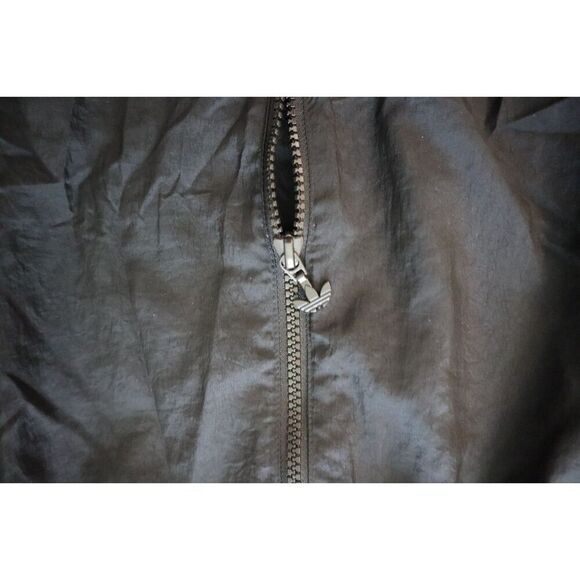 Adidas Originals HT5987 Women's Sz XL Black Snake Print Windbreaker Jacket - Picture 5 of 9